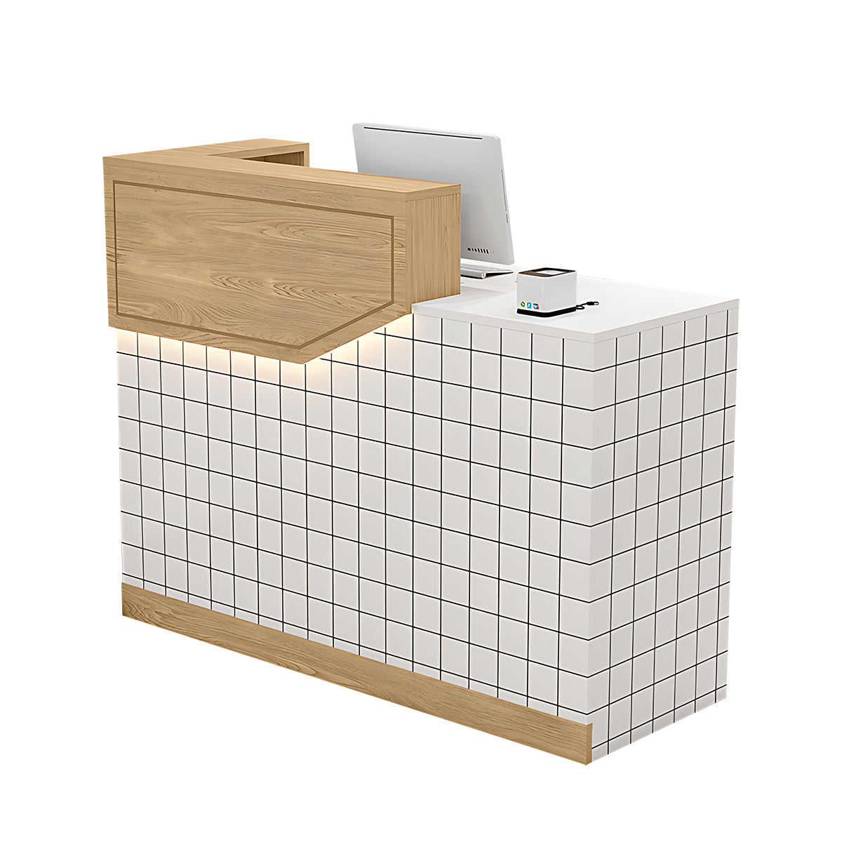 Simple Small Bar Table Cashier Desk Front Desk
