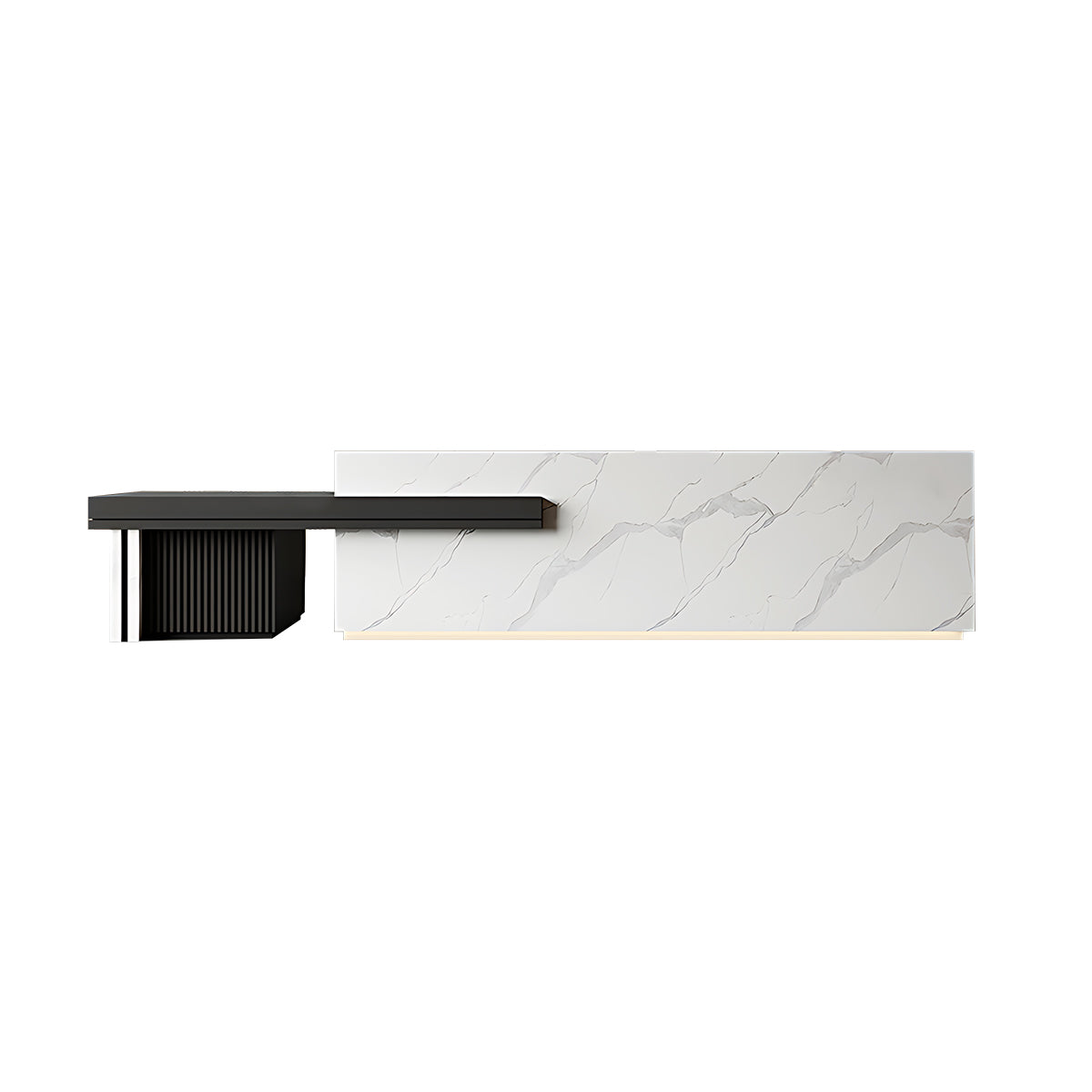 Large Storage Space Entrance Reception Desk