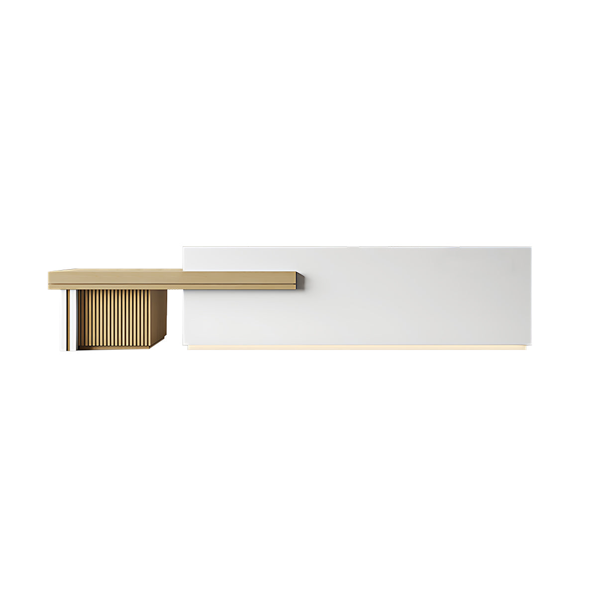 Large Storage Space Entrance Reception Desk