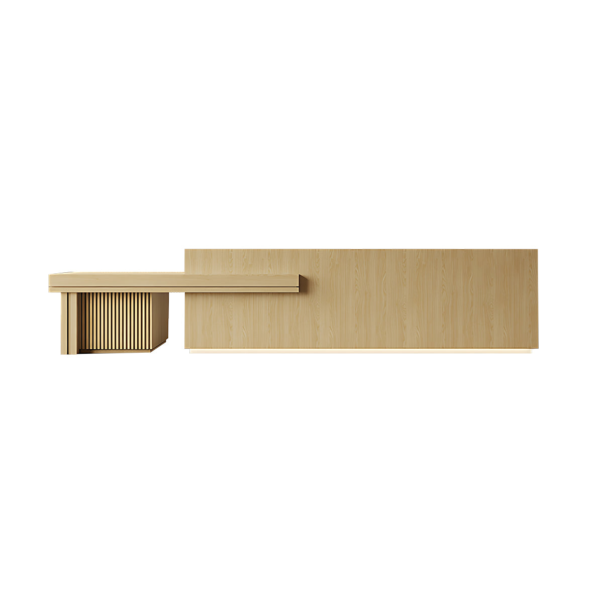 Large Storage Space Entrance Reception Desk
