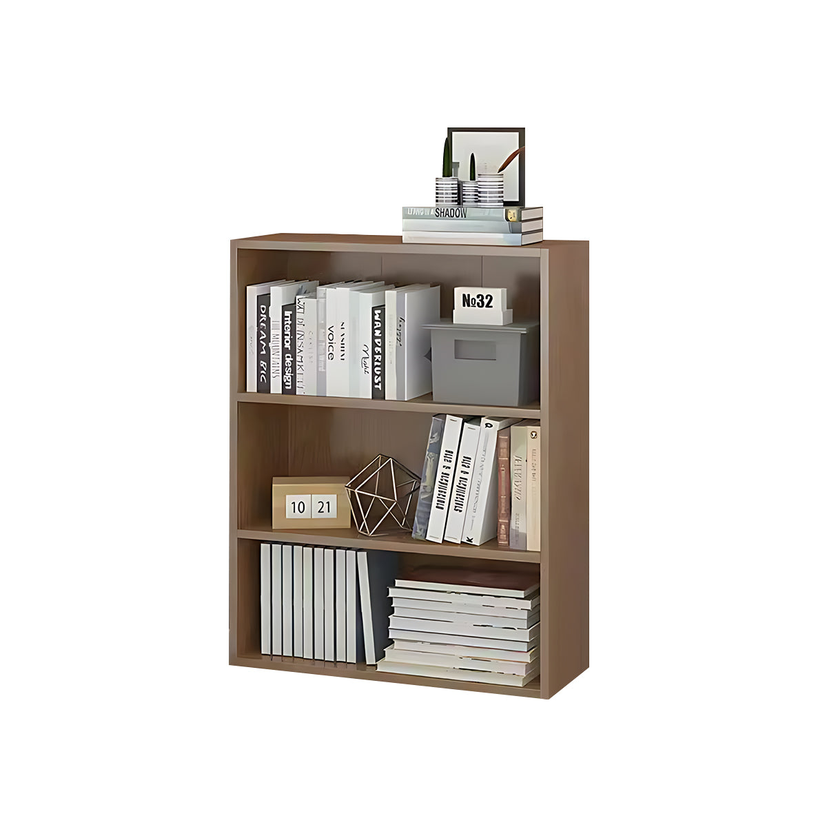Modern Floor-standing Bookshelf, Spacious Design, Ample Storage for Books