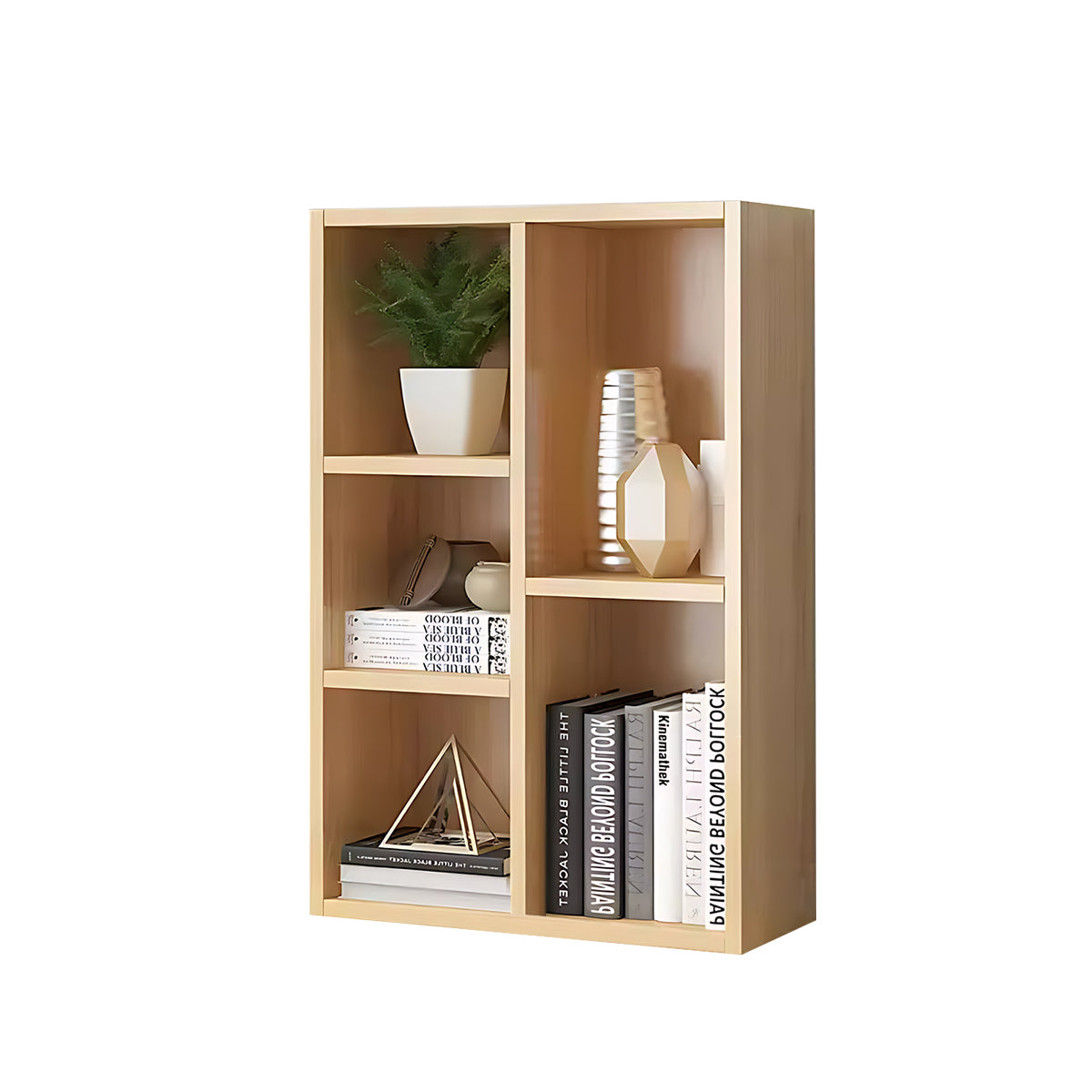 Modern Floor-standing Bookshelf, Spacious Design, Ample Storage for Books