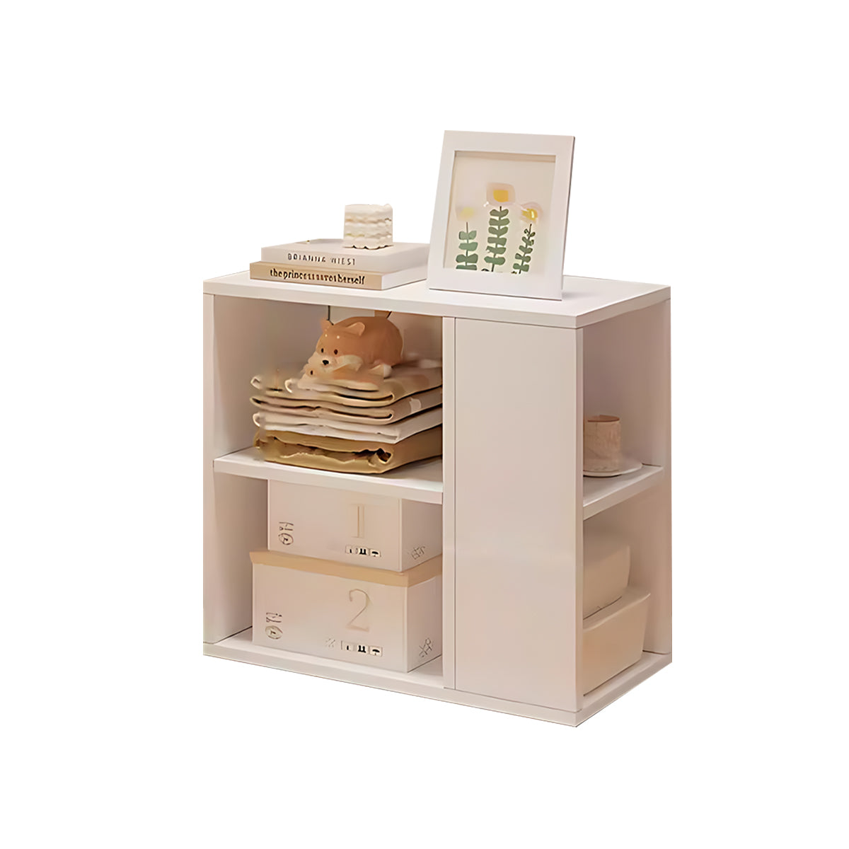 Modern Floor-standing Bookshelf, Spacious Design, Ample Storage for Books