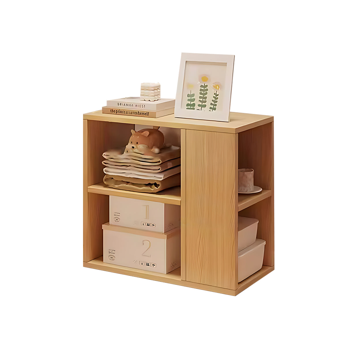 Modern Floor-standing Bookshelf, Spacious Design, Ample Storage for Books