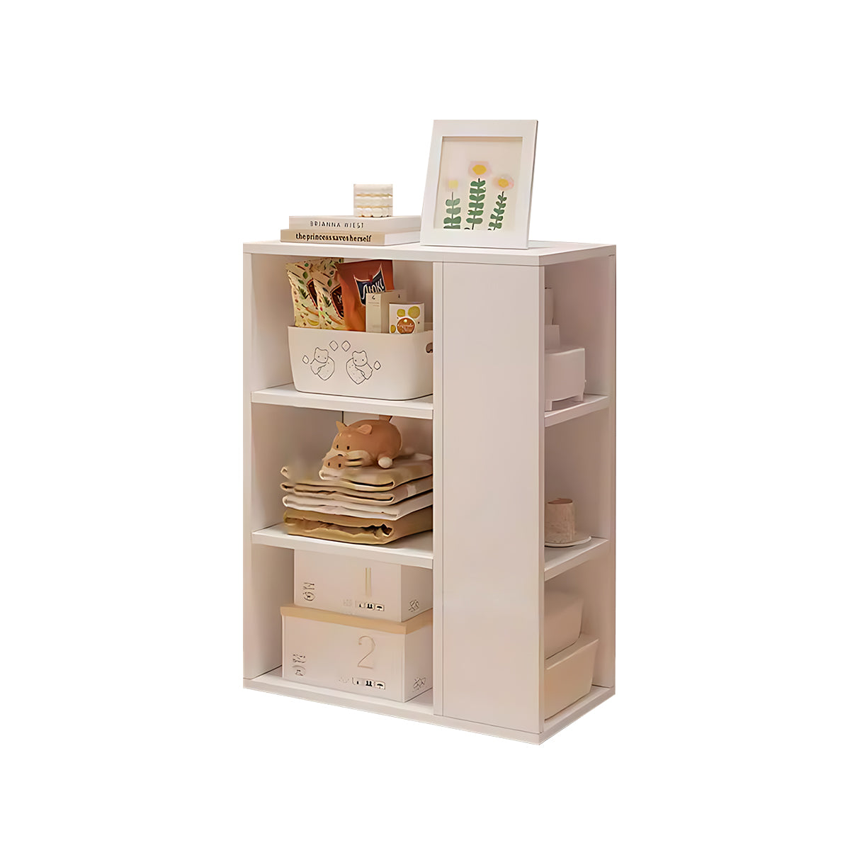 Modern Floor-standing Bookshelf, Spacious Design, Ample Storage for Books