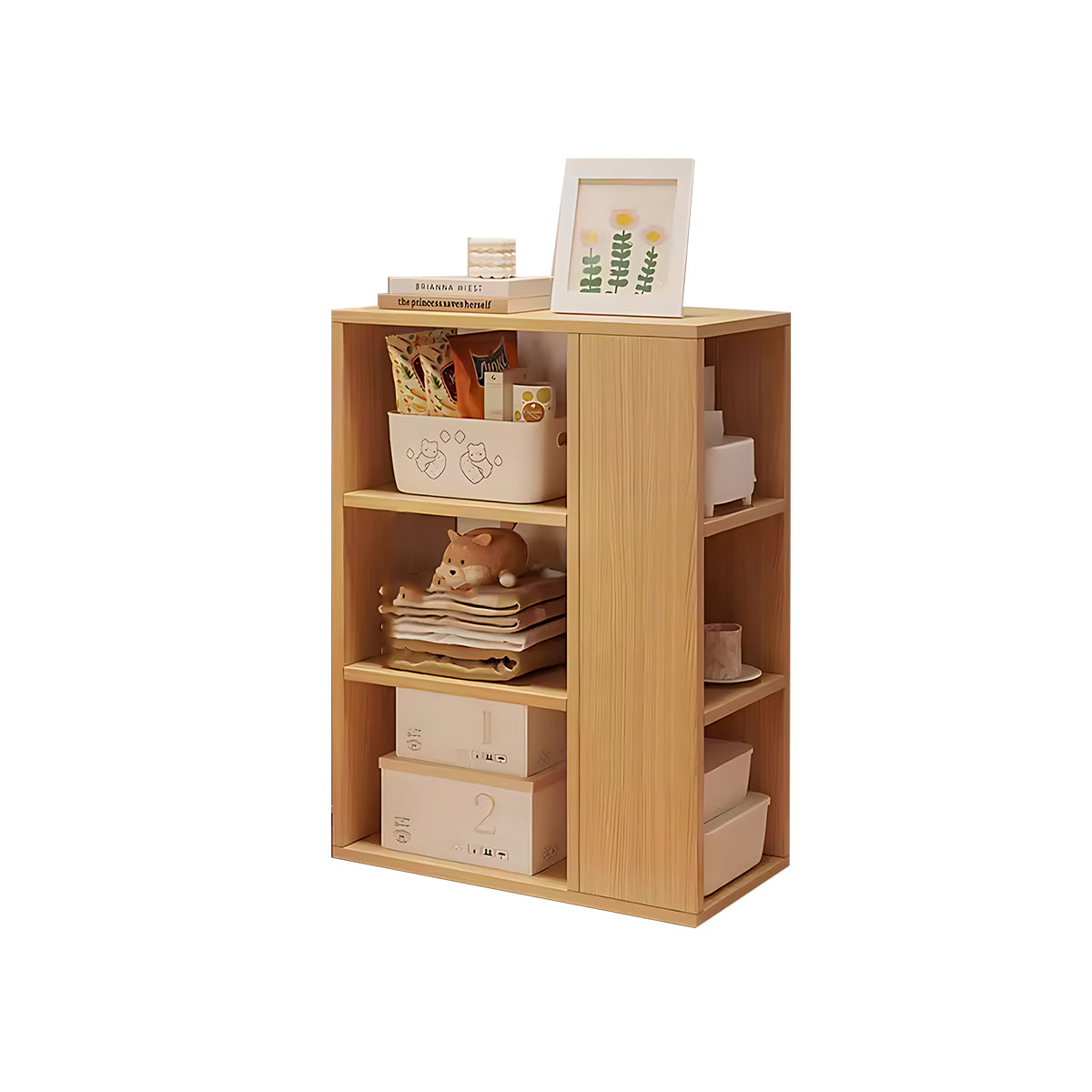 Modern Floor-standing Bookshelf, Spacious Design, Ample Storage for Books