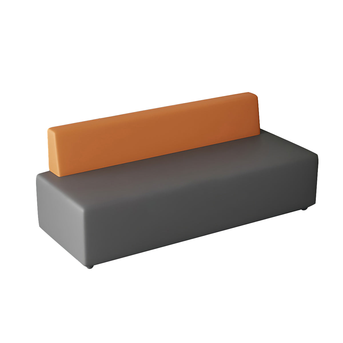 Timeless Stylish Sectional Sofa Featuring Two-Tone Color Blocking