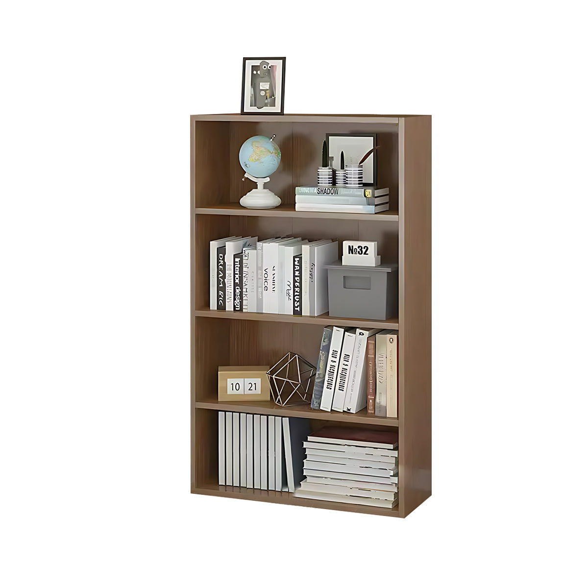 Modern Floor-standing Bookshelf, Spacious Design, Ample Storage for Books