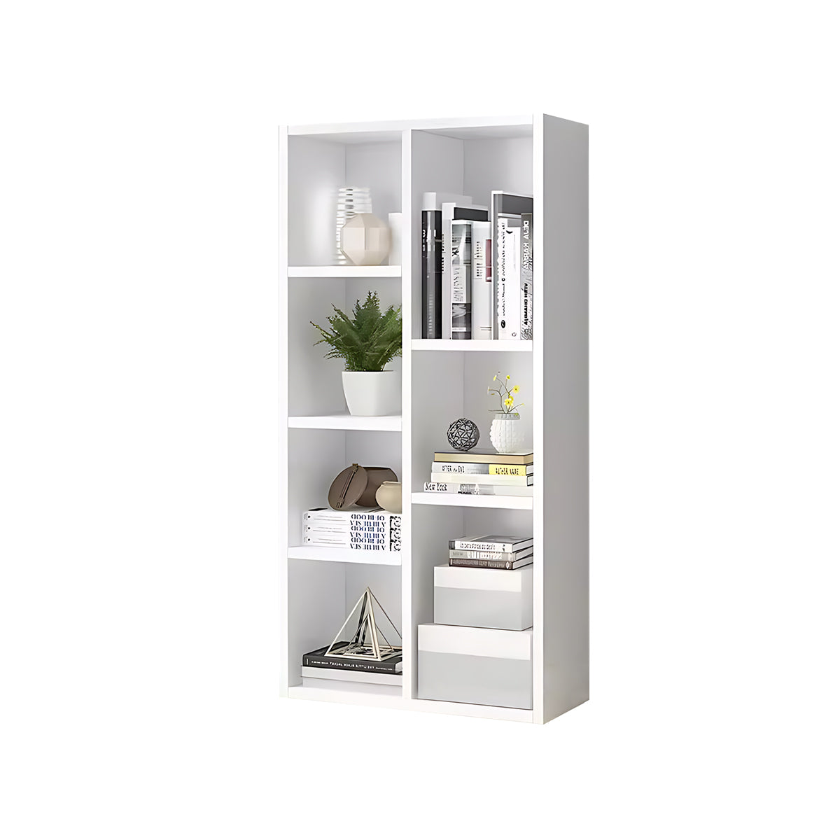 Modern Floor-standing Bookshelf, Spacious Design, Ample Storage for Books