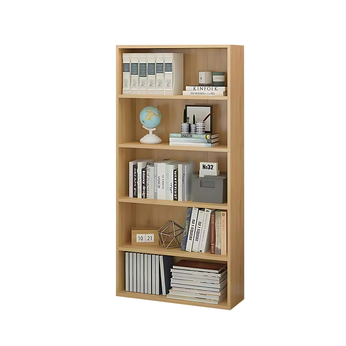 Modern Floor-standing Bookshelf, Spacious Design, Ample Storage for Books