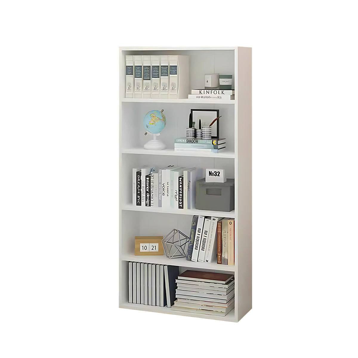 Modern Floor-standing Bookshelf, Spacious Design, Ample Storage for Books