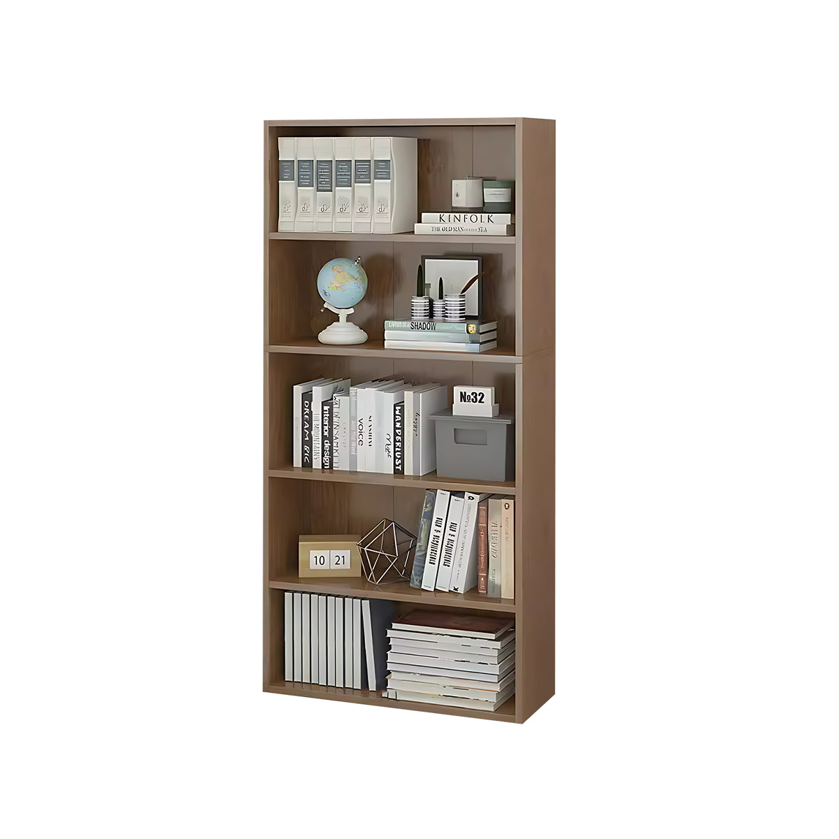 Modern Floor-standing Bookshelf, Spacious Design, Ample Storage for Books