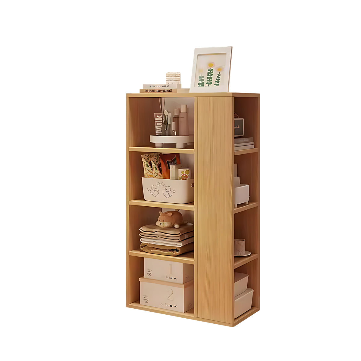 Modern Floor-standing Bookshelf, Spacious Design, Ample Storage for Books