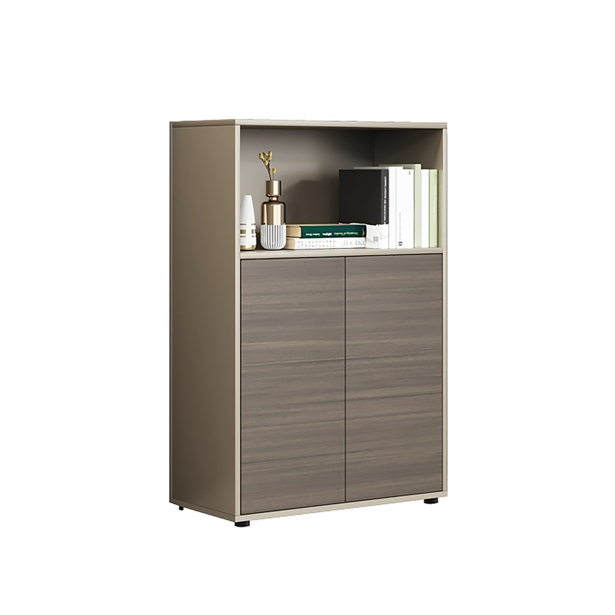 Premium Minimalist Modular Storage Cabinet with Spacious Compartments and One-Touch Push-to-Open Doors