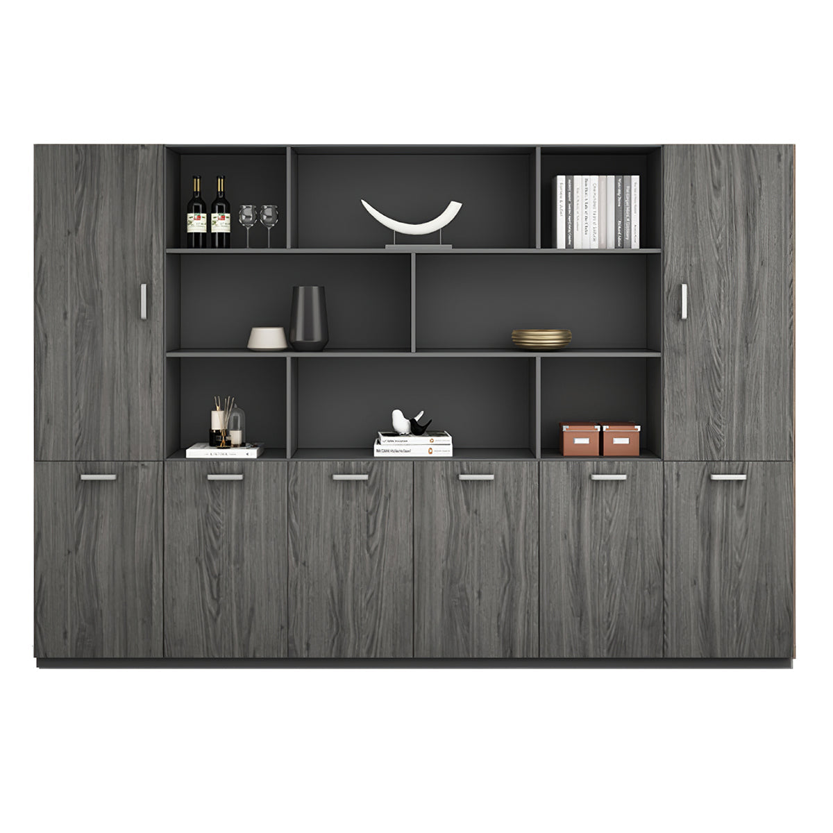 Classic Minimalist Executive Desk with Ample Storage, and Spacious Workspace