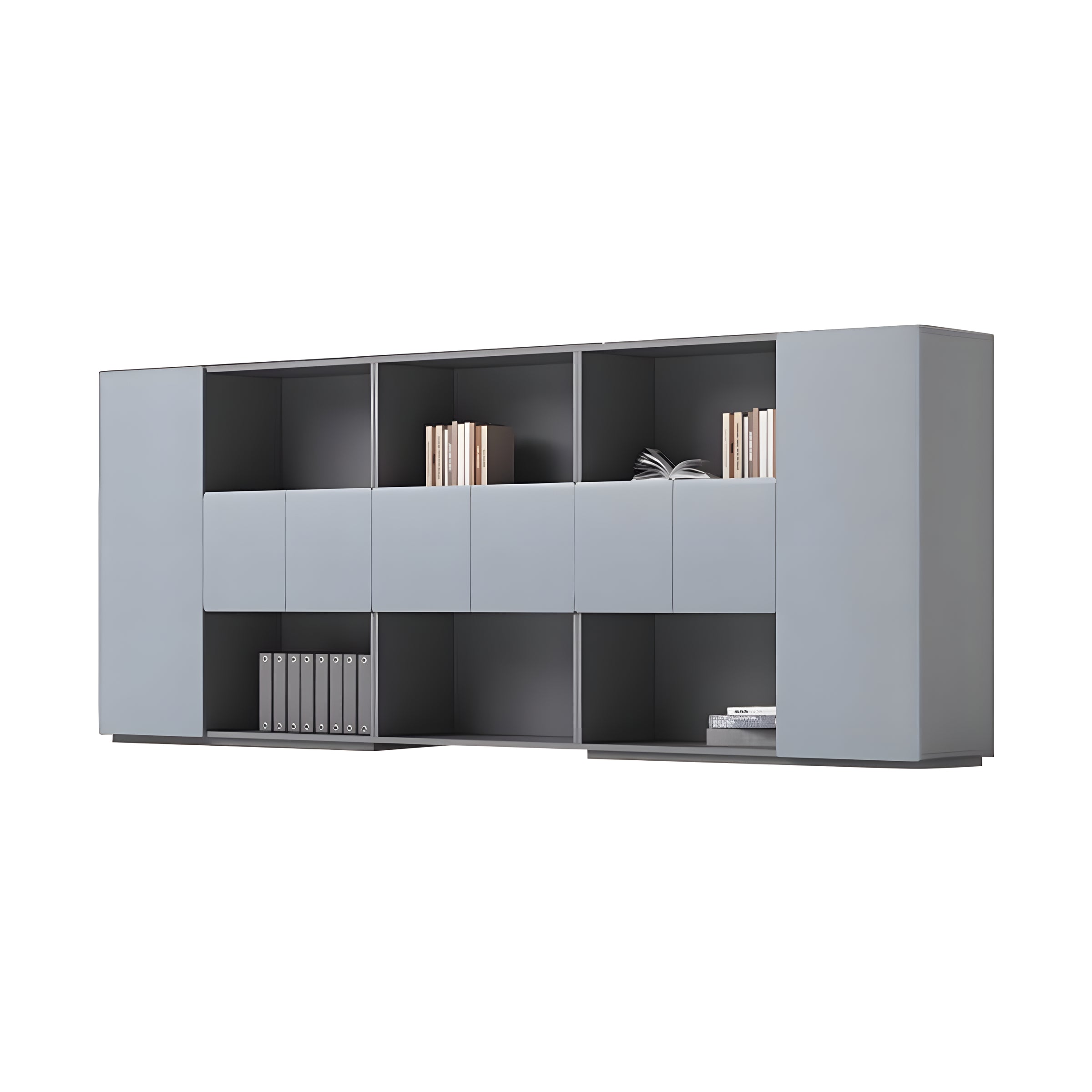 Modern Eco-Friendly Conference Table with Sturdy Steel Legs and Cable Organizer
