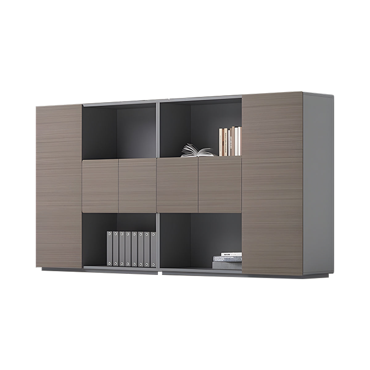 Modern Eco-Friendly Conference Table with Sturdy Steel Legs and Cable Organizer