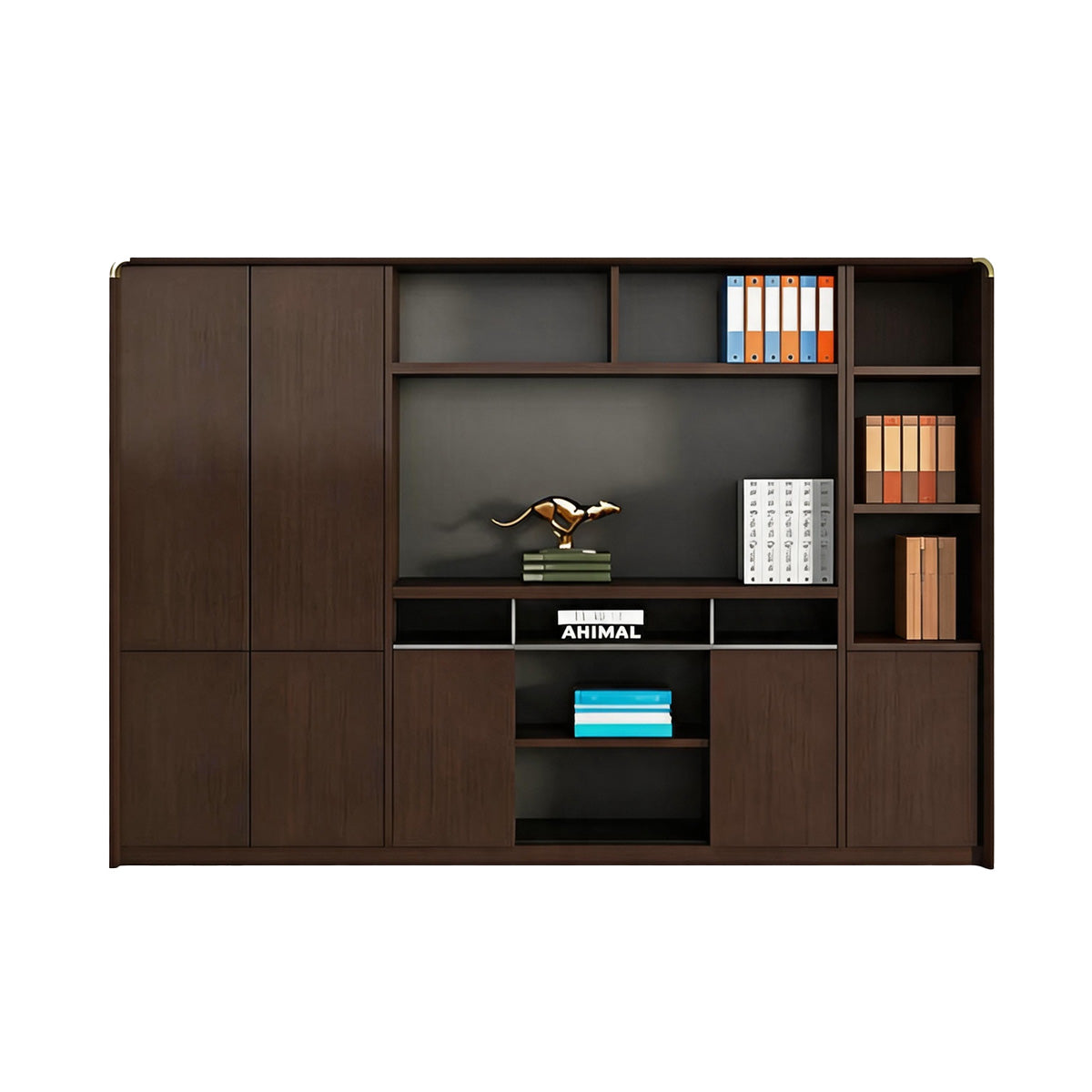 Modern Executive Desk 71–126 in Wide with Lockable Drawers & for Corner Office