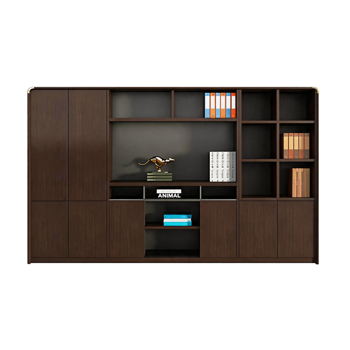 Modern Executive Desk 71–126 in Wide with Lockable Drawers & for Corner Office