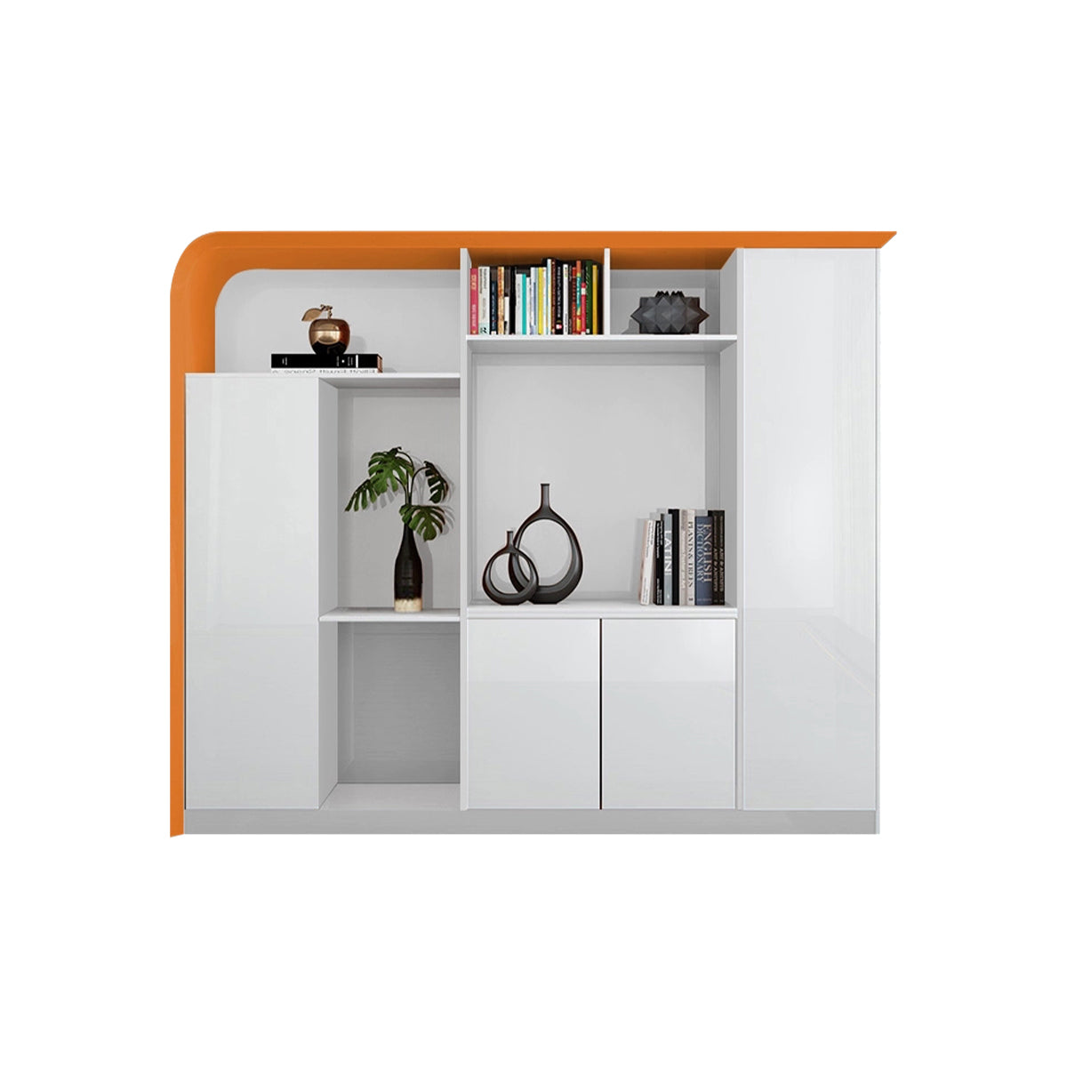 Simple Modern Lacquered Executive Desk High-End Office Desk