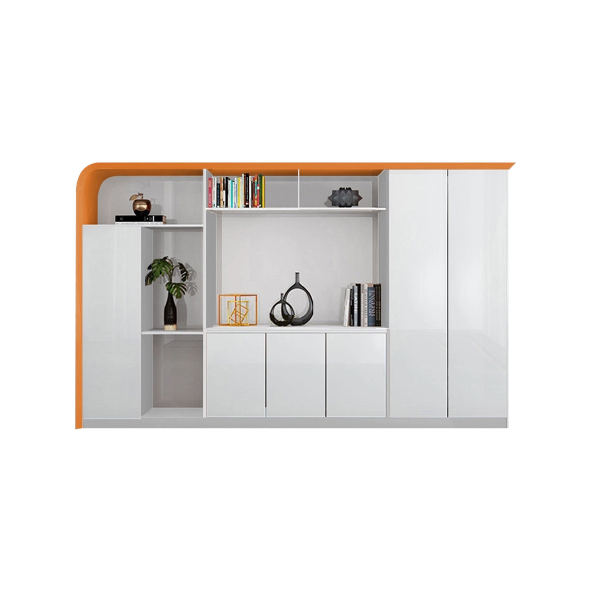 Simple Modern Lacquered Executive Desk High-End Office Desk