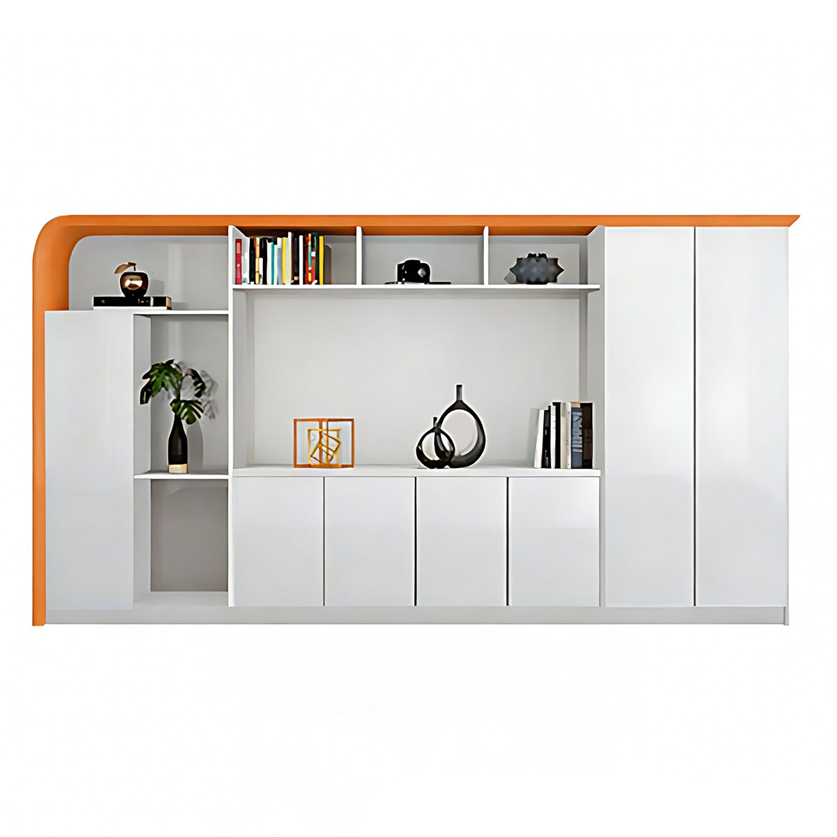 Simple Modern Lacquered Executive Desk High-End Office Desk