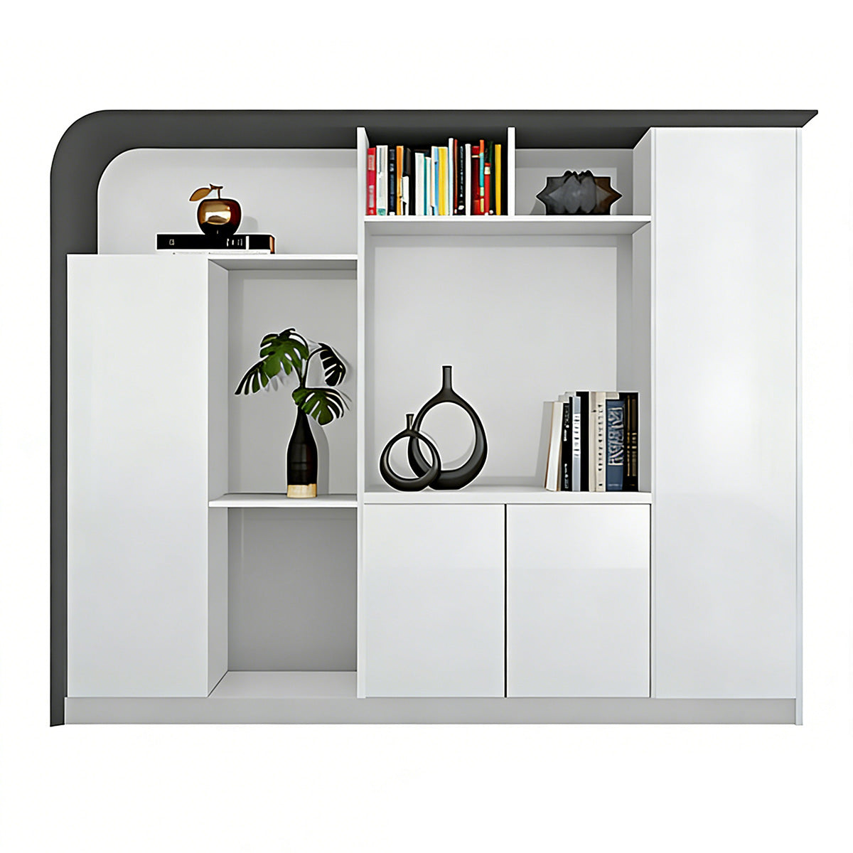 Simple Modern Lacquered Executive Desk High-End Office Desk