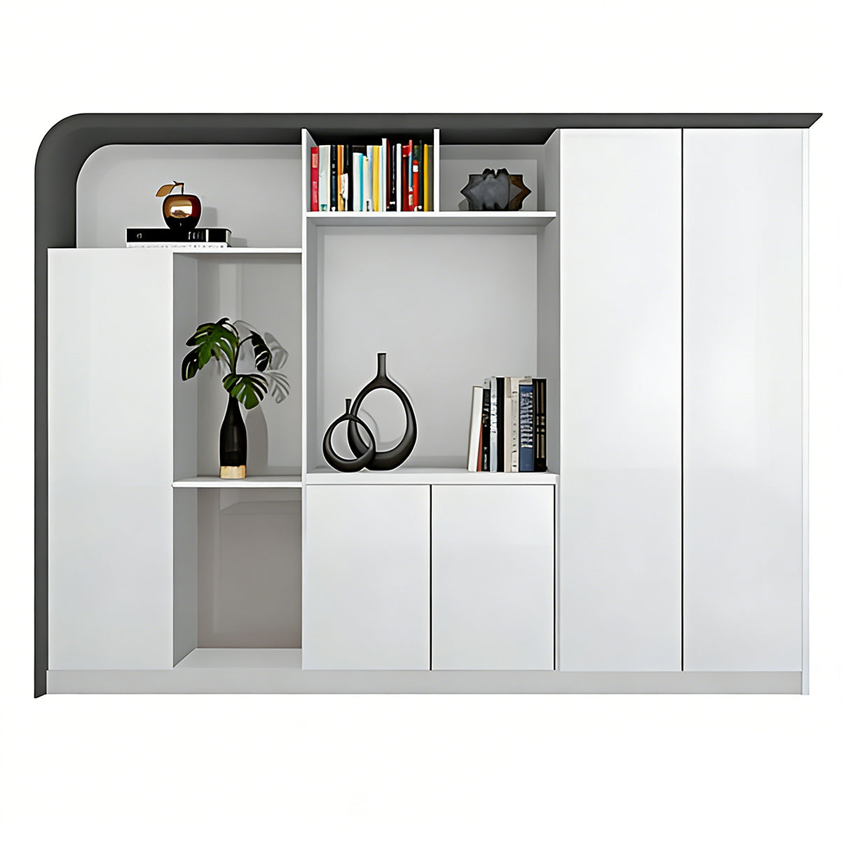 Simple Modern Lacquered Executive Desk High-End Office Desk