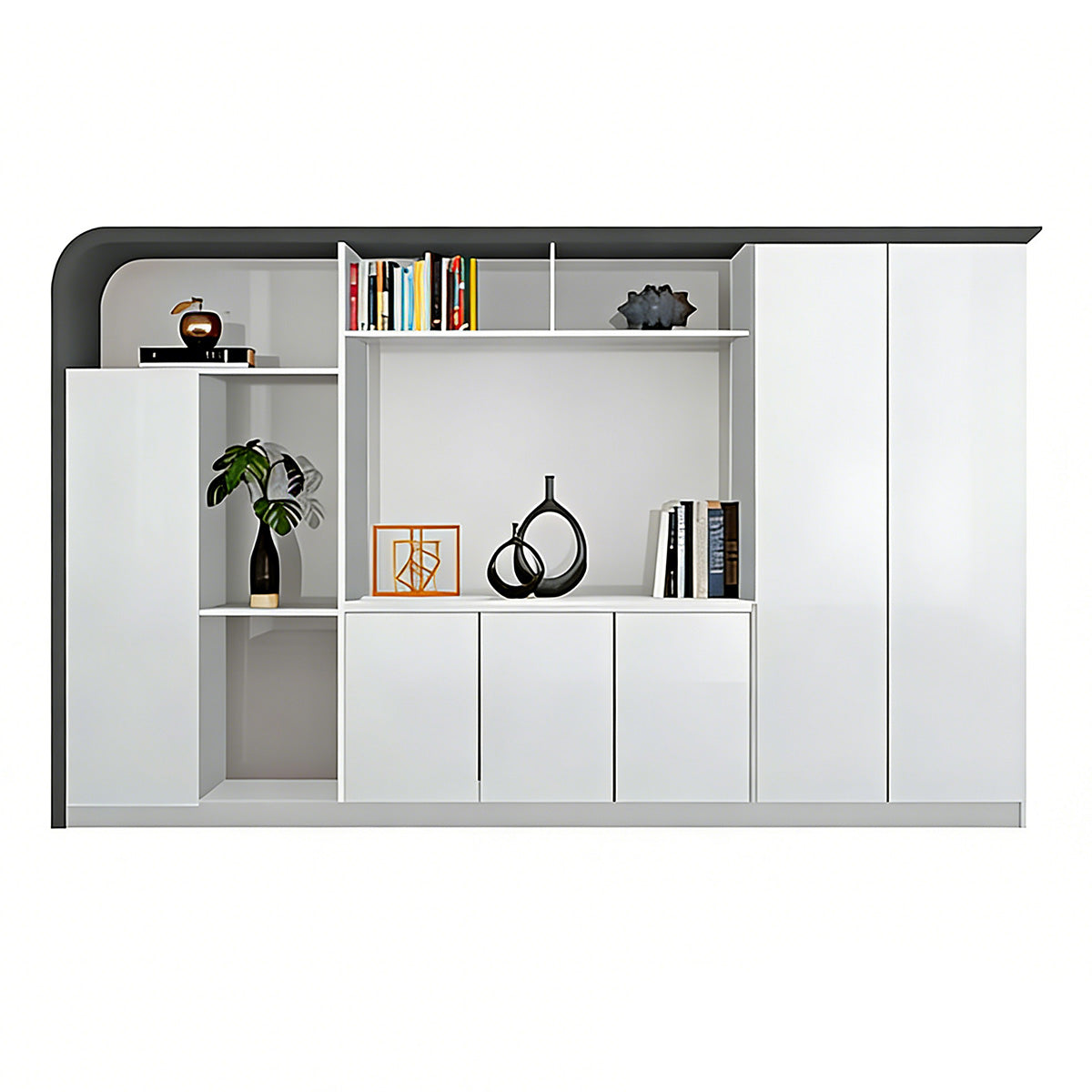 Simple Modern Lacquered Executive Desk High-End Office Desk