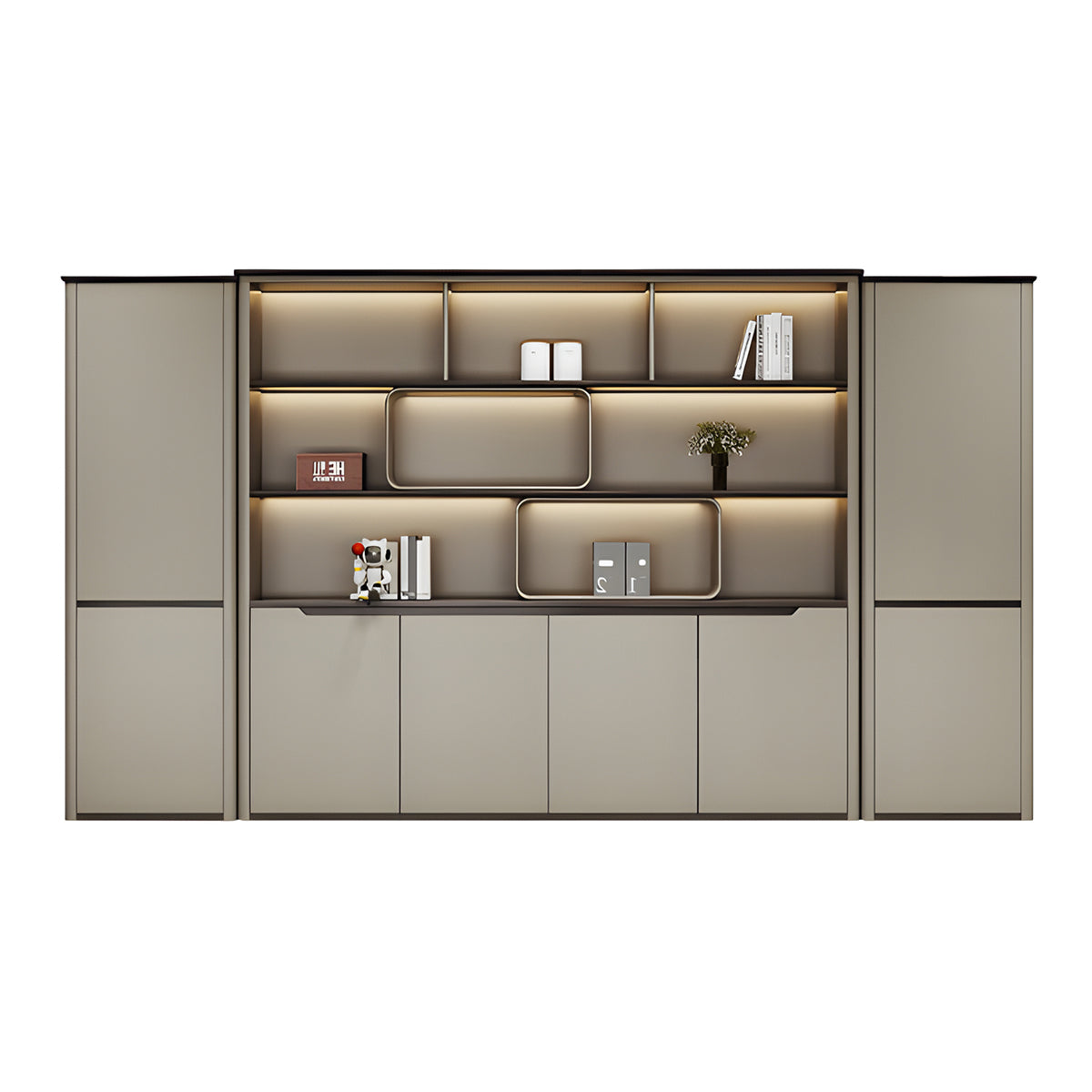 Executive Desk with Spacious Desktop & Power Rail