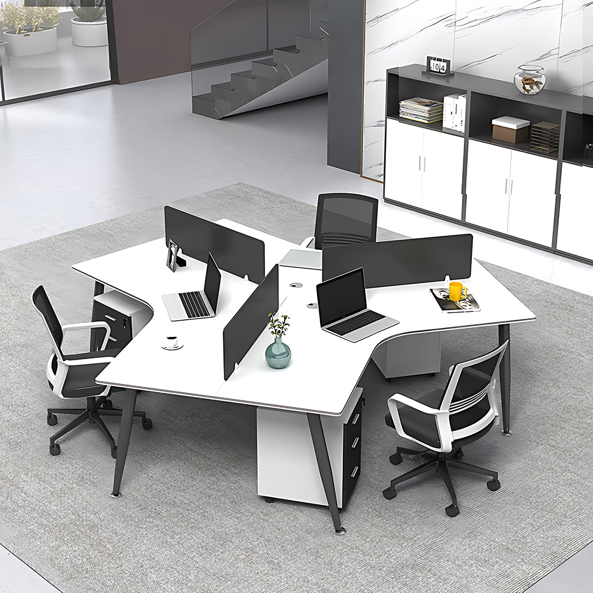 Versatile Modular Minimalist Office Desk