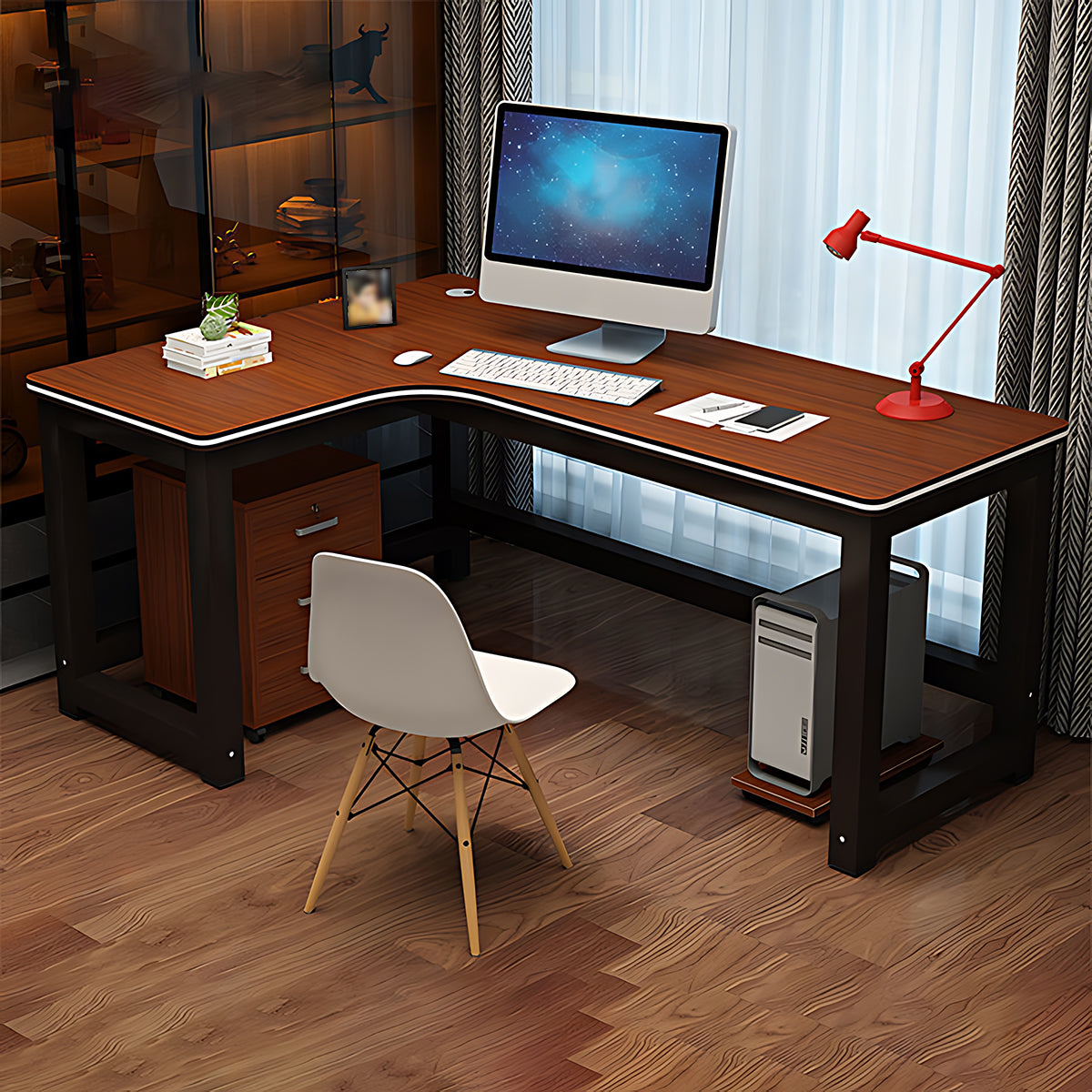 Corner Desktop Computer Desk Chair