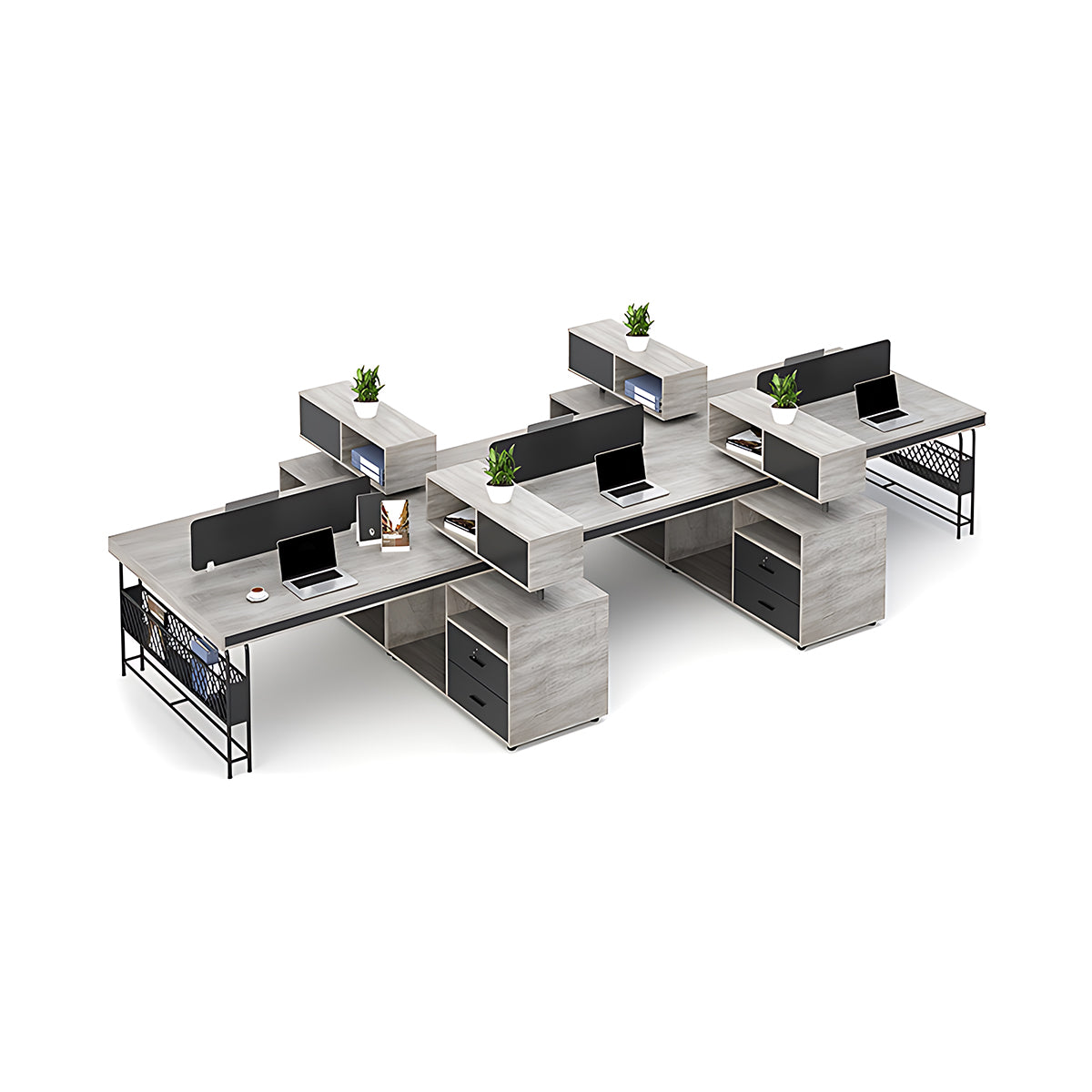 Simple Modern Creative Desk and Chair Set