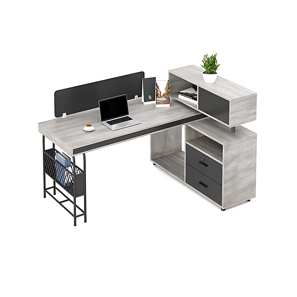 Simple Modern Creative Desk and Chair Set