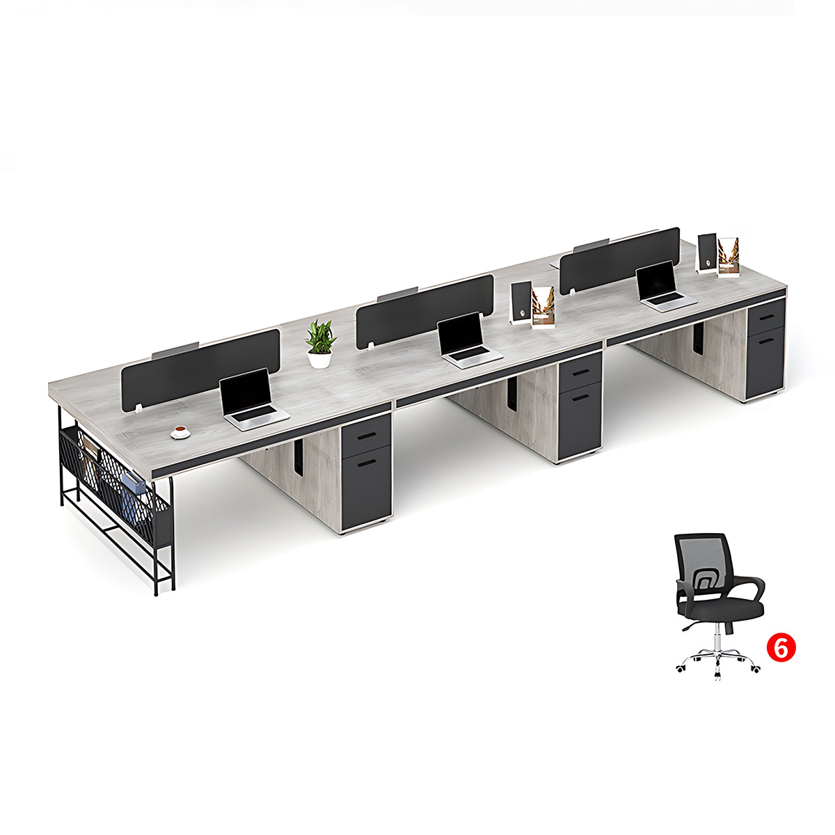 Simple Modern Creative Desk and Chair Set