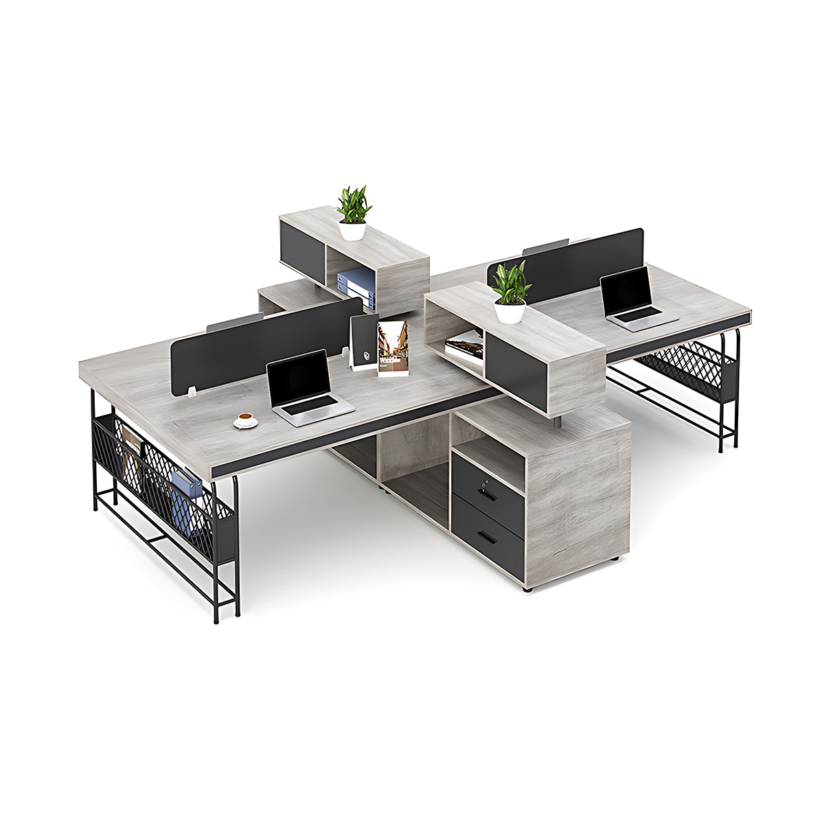 Simple Modern Creative Desk and Chair Set