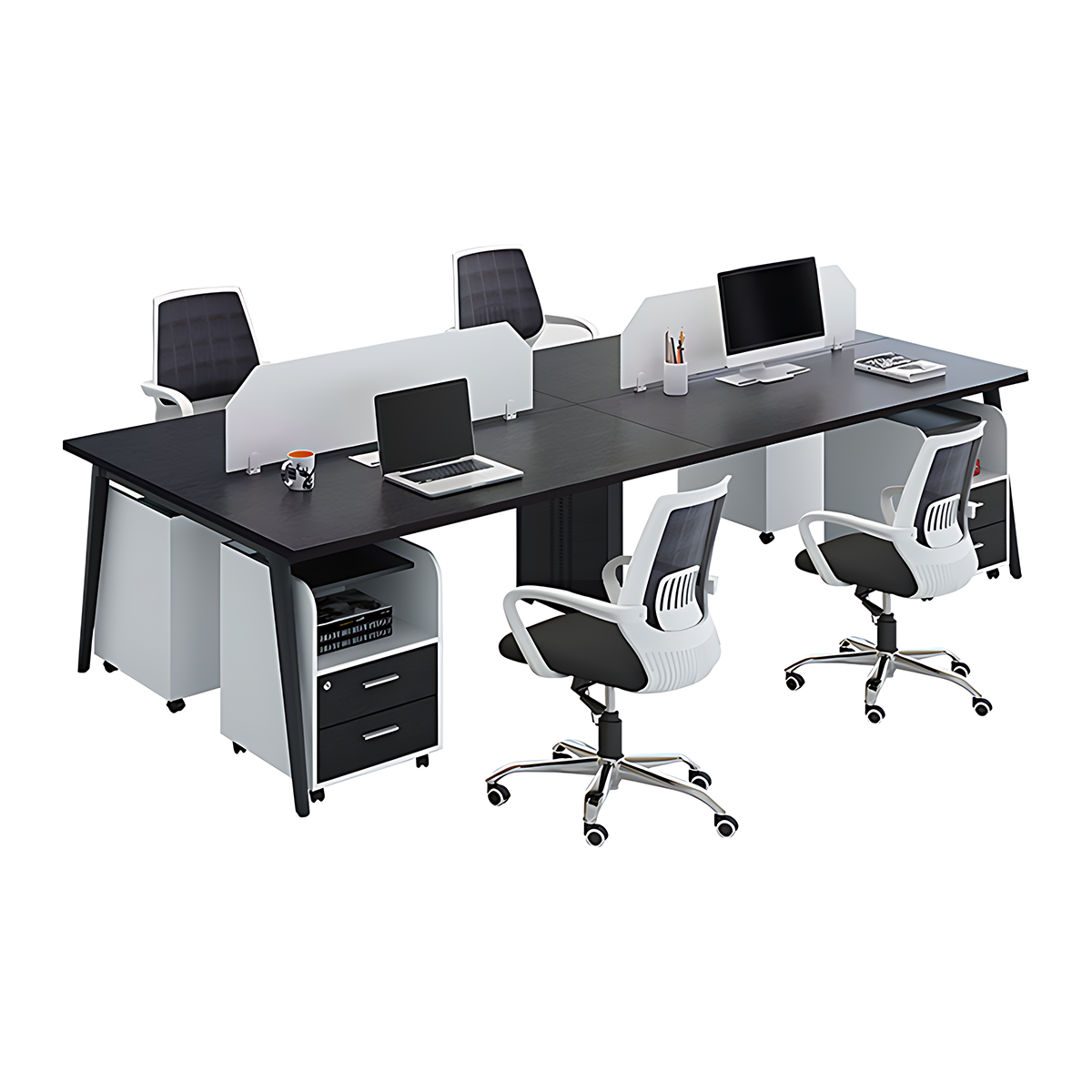 Various Combinations of Stylish Desks and Chairs