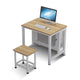 Minimalist School Computer Lab Training Instructor Desk