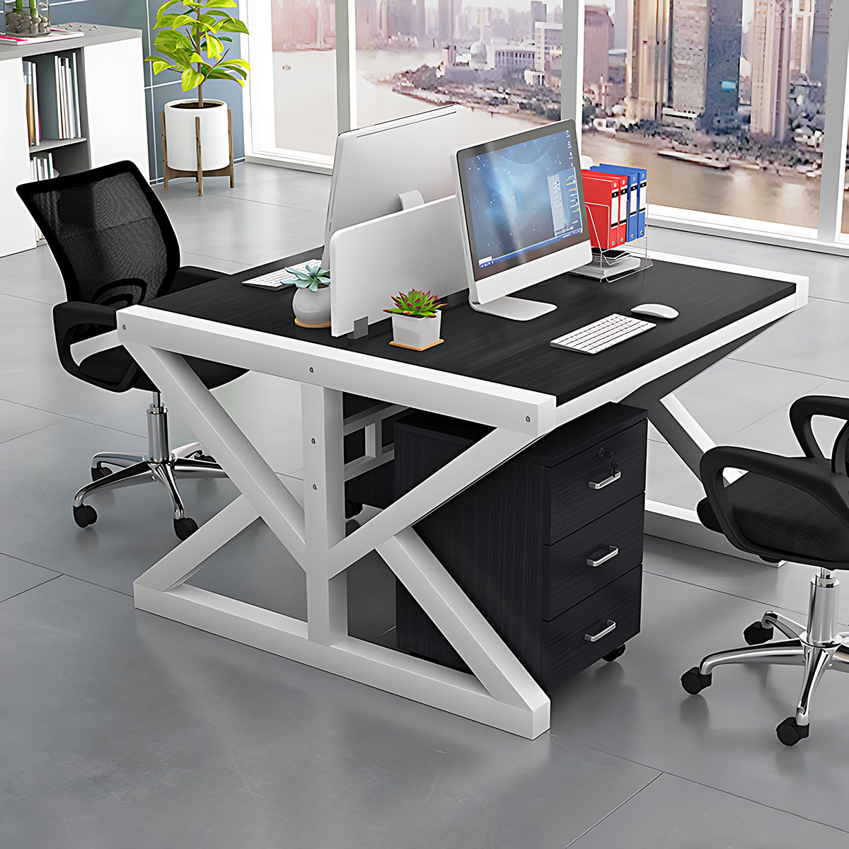 Office Desk Harbour Housewares Folding Desk Wooden Folding Desk
