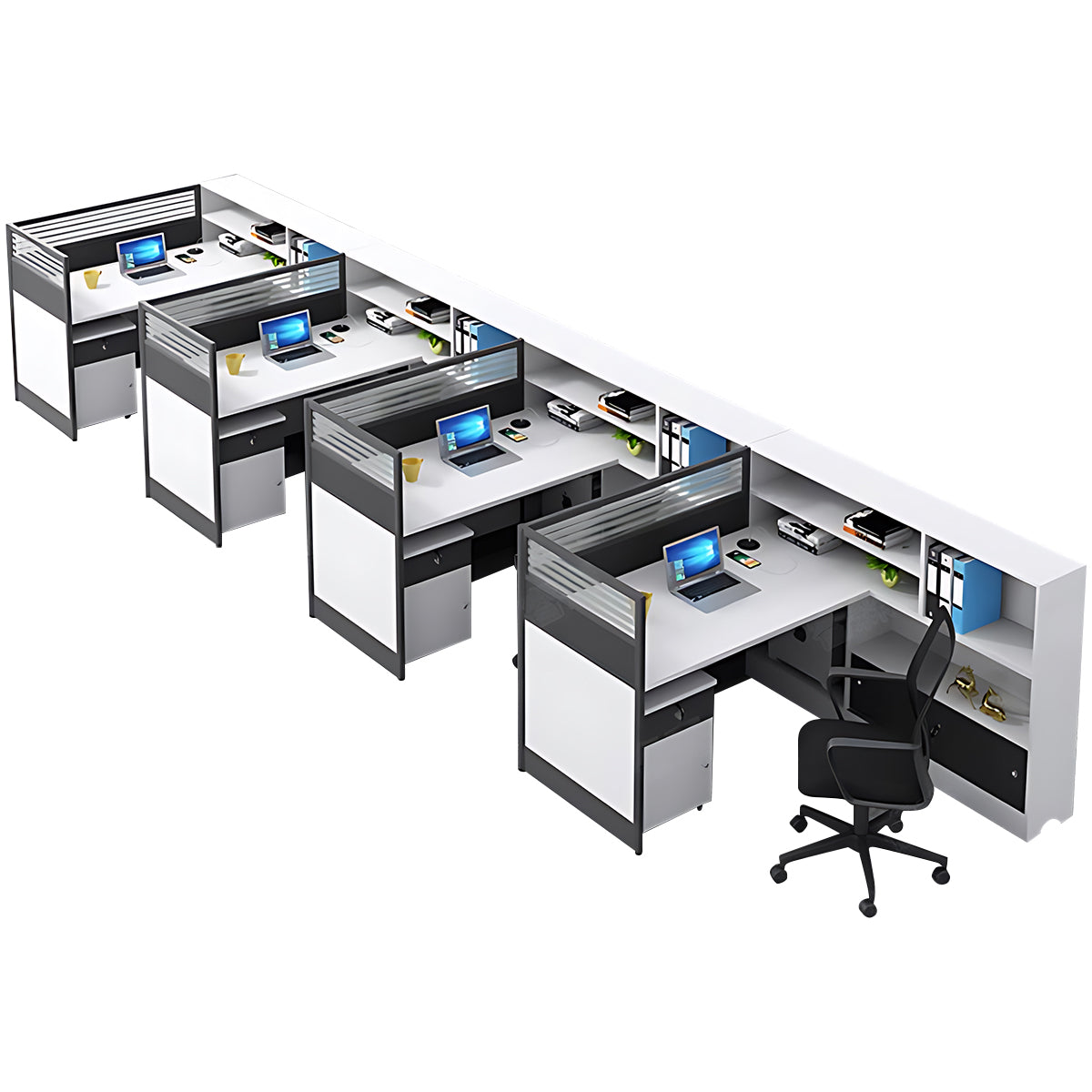 Elegant and Modern Office Desk for Professional Workspace