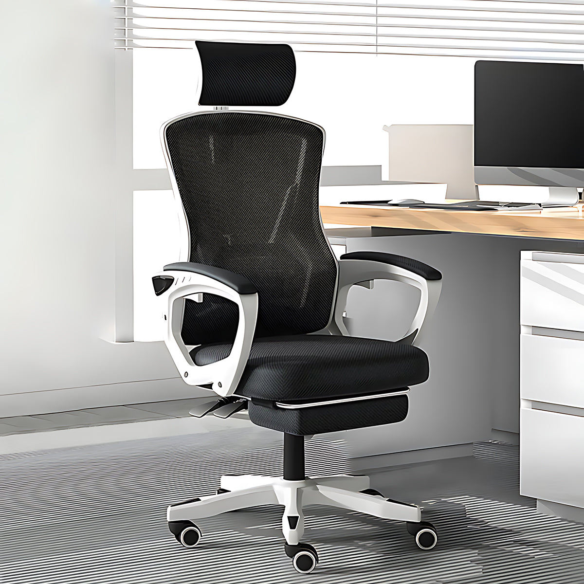 Ergonomic Comfortable Office Chair Learning Chair with Backrest