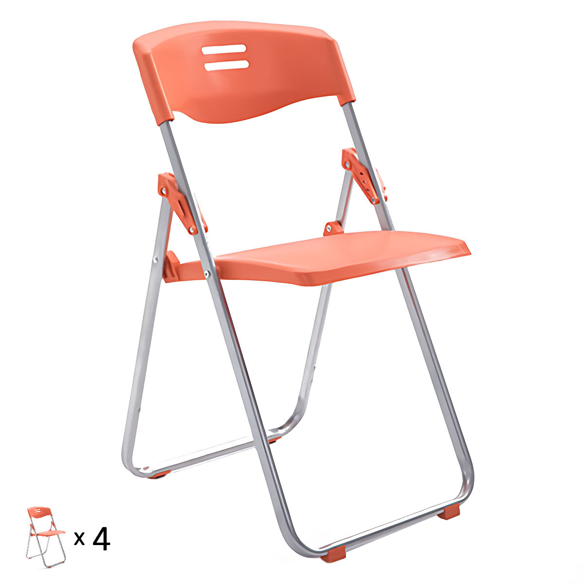 Folding Training Chair with Writing Board and Book Pocket