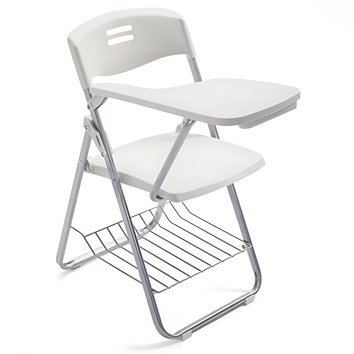 Folding Training Chair with Writing Board and Book Pocket