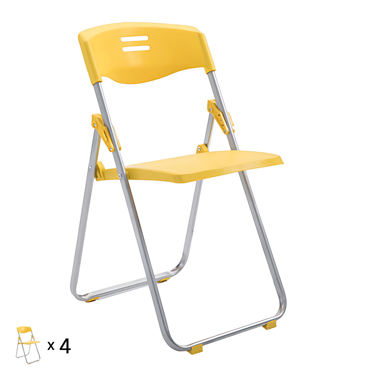 Folding Training Chair with Writing Board and Book Pocket