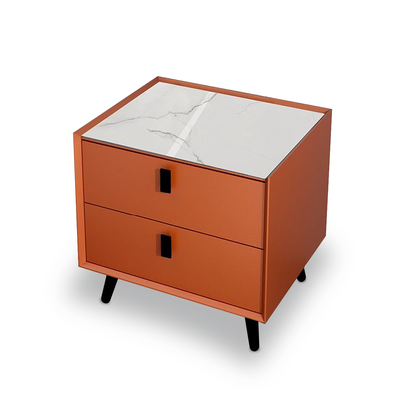 Italian-Style Multifunctional Bedside Table