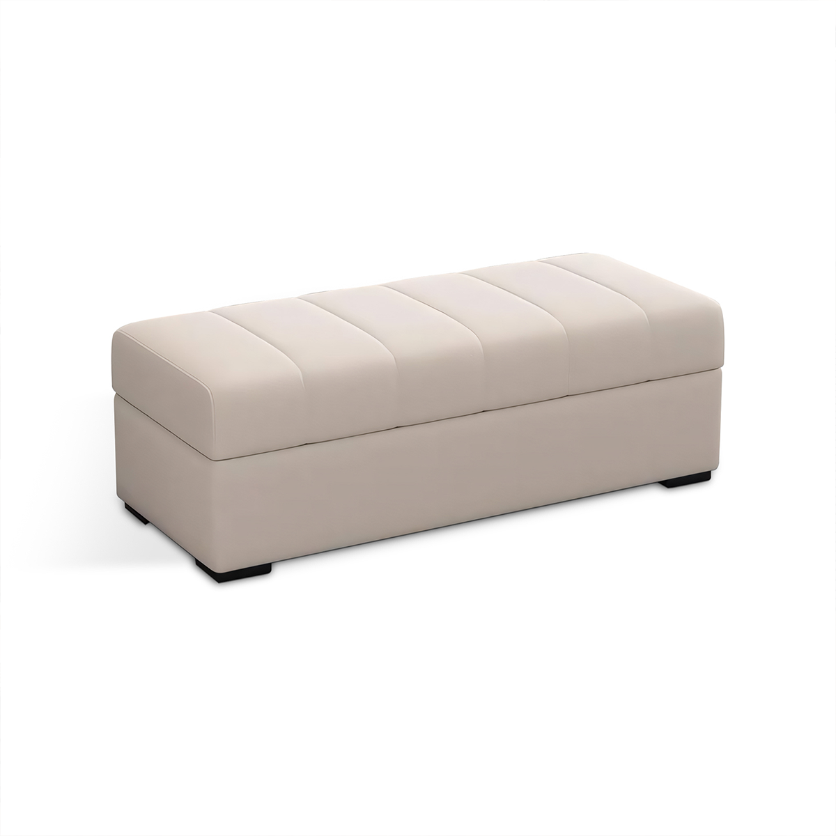 Minimalist Rectangular Storage Ottoman