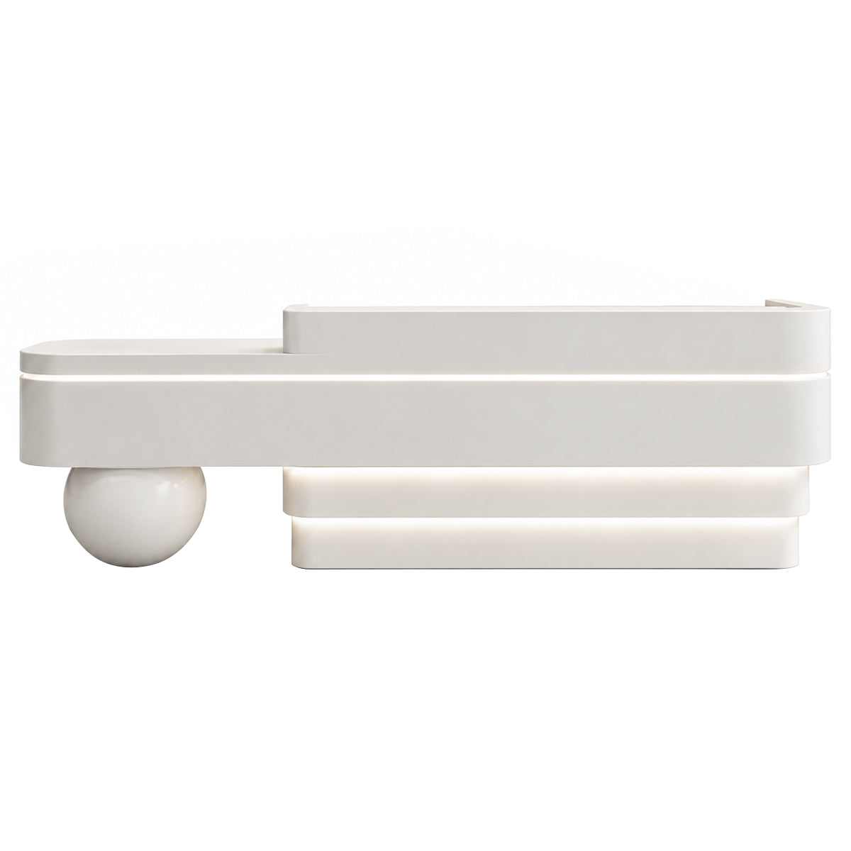 Reception Desk / Color: White