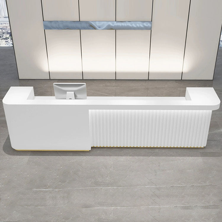 Modern Simple Lacquered Reception Desk