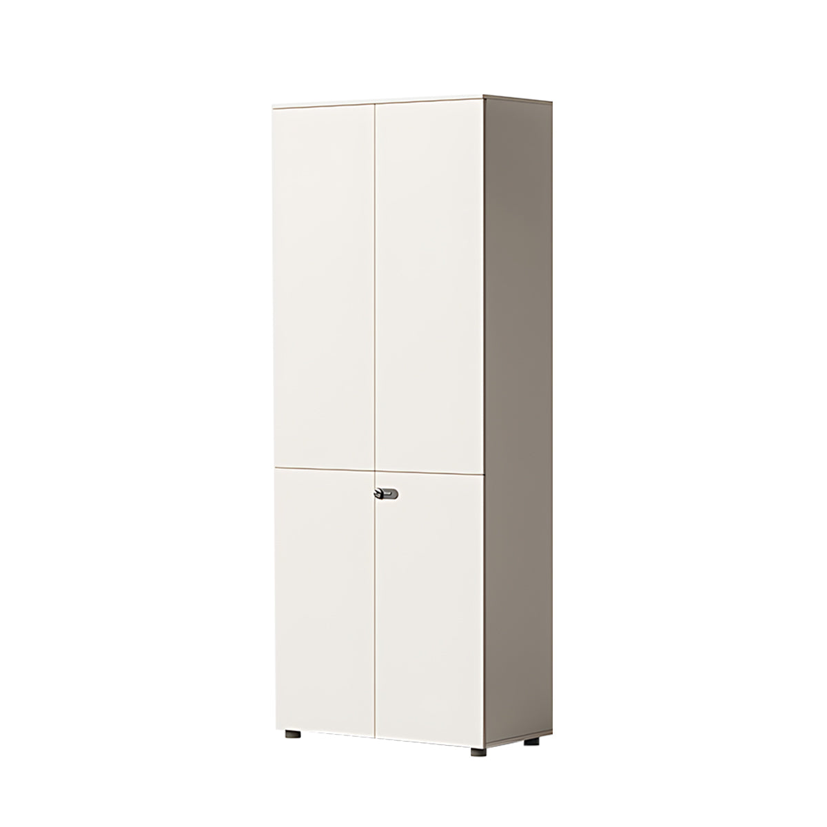 Modern Wooden Tall File Storage Cabinet with Password Lock for Office