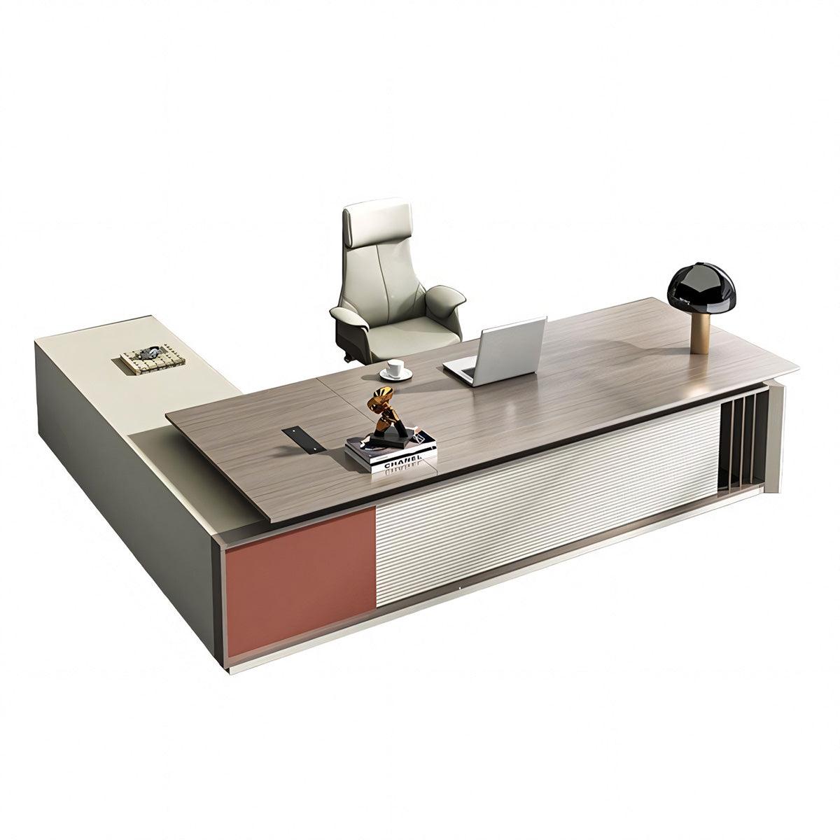 Boss Desk Simple Modern Single President Desk